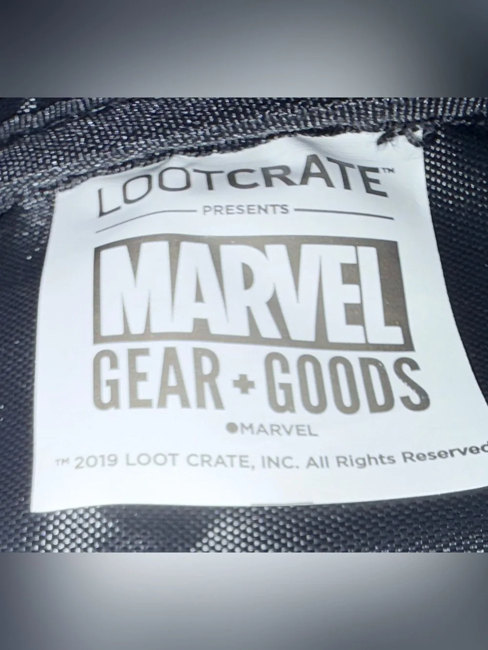NWOT Loot Crate Blue & Yellow Xavier's School Messenger Bag -14.5x13x4